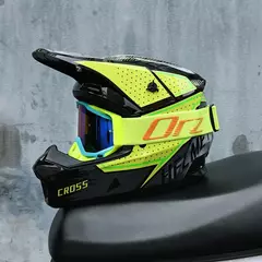 Imagem do 903-Capacete off-road para motocicleta, veículo elétrico totalmente coberto, capacete completo, downhill de montanha, toda a temporada