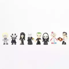 24 Pçs/set Personagens de Filme de Terror V para Vendetta Chucky Freddy Jason Assustador Saw PVC Figuras de Ação Brinquedos
