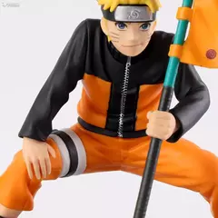 12cm anime shippuuden naruto figura personagem global popularidade classificação narutop99 transportando bandeira modelo brinquedo presente figura de ação