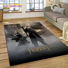 3D L-Senhor dos Anéis filme HD tapete, decoração antiderrapante para sala de