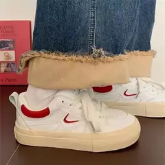 Imagem do Sapatos esportivos de plataforma vulcanizada casual para mulheres, tênis feminino, moda luxuosa, ao ar livre, senhoras, D117, 2024