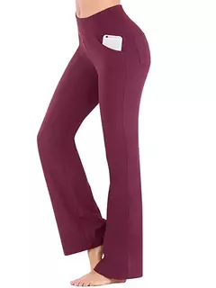 Ogilvy Mather-Calça de perna feminina, Palazzo Largo Assassino, Cintura alta, OL Ladies Calças longas de carreira, Sólido, Elegante, Feminina - loja online