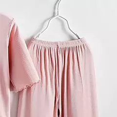 Pijama infantil de algodão orgânico com conjuntos de shorts, pijamas macios e confortáveis para meninas, eco friendly, sono noturno suave, verão na internet