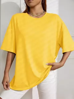 Camiseta de algodão de manga curta feminina, macia, respirável, roupa confortável, básica, que combina, solta, feminina, fitness, monocromática - comprar online