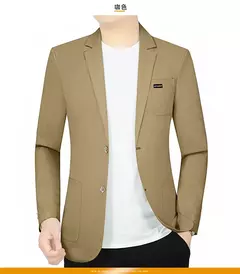 Imagem do Blazers de negócios finos e respiráveis masculinos, casacos casuais, jaquetas de secagem rápida masculinas, alta qualidade, 4XL, verão, novo