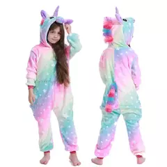 Pijama infantil Unicórnio, Macacão Kigurumi, Flanela com capuz, Roupa da Casa, Macacão, Roxo, Rosa, Meninas, Criança, Crianças, 4 anos, 8 anos, 10 anos, 12 anos, 14 anos, 16 anos na internet