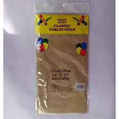 Toalhas de mesa reutilizáveis BPA Free Plastic, Mesa de jantar para festas, piquenique, camping, ao ar livre, descartável, 54x72 polegadas, 1Pc - loja online