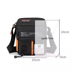Bolsa de ombro Oxford impermeável para homens, sacos crossbody mensageiro, sacos de negócios, nova moda, 2023