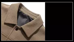 Casaco de veludo masculino único-breasted duplo bolso lapela multi-cores senhores casual juventude moda luxo workwear casaco na internet