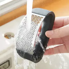 Imagem do Triturador De Imprensa De Alho De Aço Inoxidável, Mincer Manual, Ferramenta De Corte, Ferramentas De Frutas Vegetais, Acessórios De Cozinha, Gadget