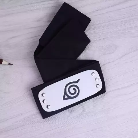 Naruto kakashi konoha bandana cosplay trajes acessórios itachi akatsuki braçadeira brinquedos adereços anime festa presente de halloween