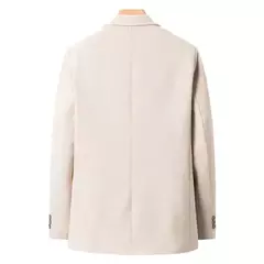 Blazer fino de negócios masculino, roupas casuais, casacos sólidos, moda masculina, blazers slim, roupa de homem, 4XL, novo, primavera na internet