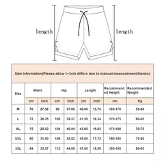 Shorts Quick Dry Camo Running para homens, esportes de ginástica, treino, fitness, jogging, calças curtas, verão, 2 em 1