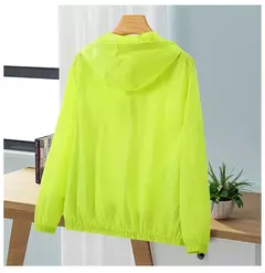 Mulheres Jaqueta Impermeável Jaquetas Blusão Feminino Com Capuz Verão Sunproof Windproof Casacos Mulheres Caminhadas Ao Ar Livre Fino Casaco A231 na internet