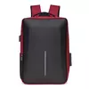 Mochila com carapaça dura casual masculina, anti-roubo, alta capacidade, viagem, carregamento USB, negócio, bolsa para computador masculino, moda