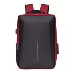 Mochila com carapaça dura casual masculina, anti-roubo, alta capacidade, viagem, carregamento USB, negócio, bolsa para computador masculino, moda