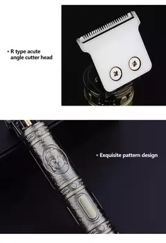 T9 Original Máquina de Corte de Cabelo Masculina Conjunto, Aparador De Barba, Barbeador Elétrico, Lence Pro, Barbeiro, Jaquetas, Áreas Sensíveis, Masculino - loja online