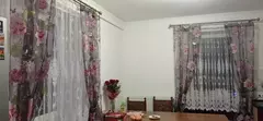 Tule Floral em Cortinas Puras, Tratamento Janela, Painel Persianas, Sala de estar, Quarto, Cozinha, Sombra, Roxo, Peônia na internet