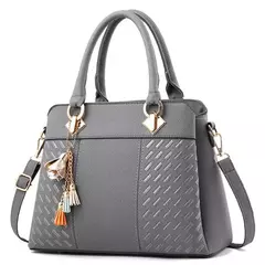 Gusure-Luxo Crossbody Bag com Tassel para Mulheres, Pendurado, Grande Capacidade, Bolsas de Ombro Femininas, Tote Bordado, Bolsa - Wolf Magazine