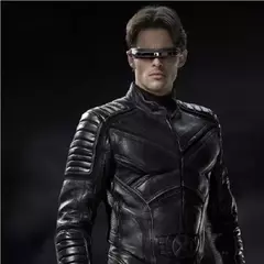 X-men Cyclops Cosplay óculos polarizados para homens mulheres Memory Material Shield Designer Sunglasses - loja online