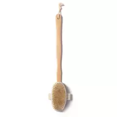 Escova Corporal De Chuveiro De Cabo Longo Destacável De Madeira, Massagem De Banho, Esfoliante De Corpo Traseiro, Lavagem Do Banheiro, Ferramentas De Banho, 1Pc na internet