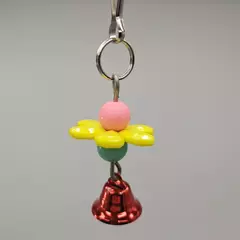 Cor aleatória papagaio brinquedo mascar pendurado gaiola mordida sino brinquedo suspensão pendurado ponte corrente gaiola de pássaro brinquedo papagaio gaiola accessrioes - Wolf Magazine