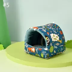 Imagem do Furões Inverno Cama Dormir Casa Escondida Ouriços Gaiola Decoração Habitat 090C
