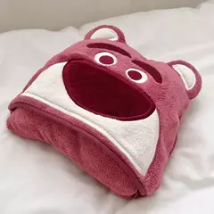 Toalha de banho com capuz bonito para crianças Super macio, roupão absorvente Cobertor dos desenhos animados Quickdry, roupa de dormir para recém-nascido, bebê - Wolf Magazine