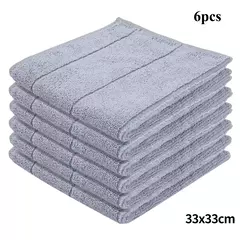 Homaxy-Microfiber Kitchen Towels, Thick Magic Dishcloth, Toalha de limpeza doméstica, Pano de lavagem macio, Absorvente polonês, Pano limpo, 6pcs - comprar online