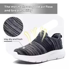 Fittrail-tênis leve respirável e confortável malha para homens, sapatos baixo - loja online
