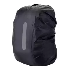 Capa de chuva reflexiva impermeável mochila, Esporte ao ar livre, Ciclismo noturno, Safety Light Raincover, Estojo de caminhada, 30-80L na internet