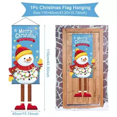 Decoração de Natal Bandeira Bandeira Pendurada Porta, Enfeites, Presentes de Natal, Decoração de Ano Novo, 2025, 2025 na internet