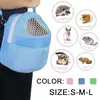 2022 portátil pequenos animais saco de transporte viagem pendurado saco para animais de estimação rato hamster ouriço chinchila furão respirável gaiola para animais estimação
