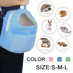 2022 portátil pequenos animais saco de transporte viagem pendurado saco para animais de estimação rato hamster ouriço chinchila furão respirável gaiola para animais estimação