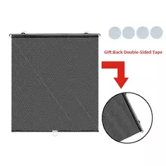 Pára-sol retrátil automotivo, Pára-sol do carro, cortinas de proteção solar, isolamento térmico, Rolling Shutter, quarto, cozinha