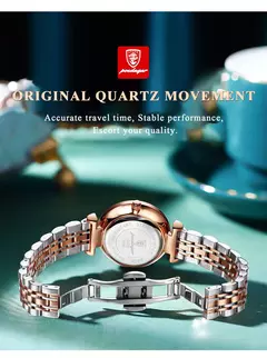 POEDAGAR-Relógio de Luxo Feminino, Alta Qualidade, Diamante, Quartzo, Impermeável, Data, Aço Inoxidável, Senhoras Relógios, Caixa Incluída - comprar online