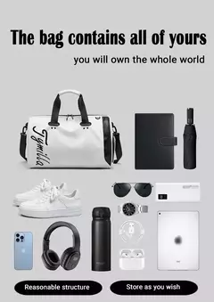 Tymilla-Bolsa crossbody simples para roupas de golfe, grande capacidade, PU impermeável, área de sapato independente, esportes ao ar livre, novo, 2024 - Wolf Magazine