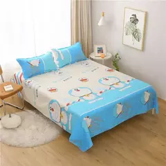 Lençol de cama de alta qualidade cor sólida, folha plana, gêmeo, completo, rainha, king size, Skin-Friendly, Soft Top, sem capas de travesseiro, 1pc