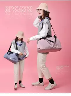 Sacos impermeáveis de grande capacidade para mulheres, viagem duffle, pacote de fim de semana, ioga, ginásio, natação, ao ar livre, esportes, multifunções, mão na internet