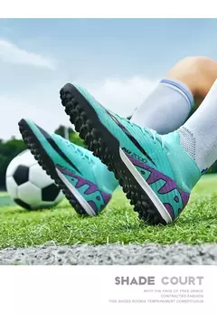 Sapatos de futebol antiderrapantes profissionais para homens, botas de treinamento Grass Society, grampos de qualidade superior, botas originais, novos
