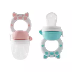 Alimentador de Silicone Baby Fruit com tampa, Extrator de suco fresco, Frutas e vegetais mordida comendo chupeta, Grau alimentício na internet