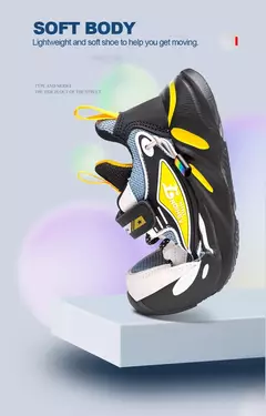 Sapatos de malha antiderrapante respirável infantil, tênis de corrida casual, sapatos de caminhada para crianças, meninos, meninas