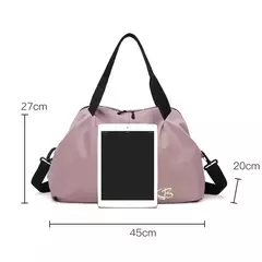 Sacos impermeáveis de grande capacidade para mulheres, viagem duffle, pacote de fim de semana, ioga, ginásio, natação, ao ar livre, esportes, multifunções, mão na internet