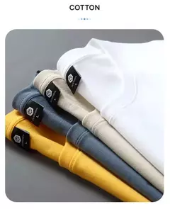 Imagem do Camiseta de algodão de mangas curtas para homens e mulheres, camiseta masculina, tops simples básicos para meninos e meninas, tamanho grande 5XL, boa qualidade, venda de verão