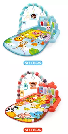 Multifuncional Fitness Frame Crawling Tapete para Crianças, Baby Gym, Play Mat, Rack Musical, Infantil, Brinquedo Educativo, Presente para Crianças
