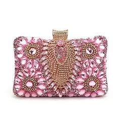 Imagem do Bolsas de noite borla verde para mulheres, bolsa pequena de diamantes, bolsa de ombro de luxo, nova, 2023