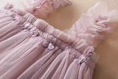 Borboleta 3D para bebês, vestido de princesa tutu, vestido de festa de aniversário, roupa infantil, novo, verão, 1 a 5 anos, 2024 na internet