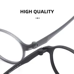 Ultraleve Anti Luz Azul Óculos de Proteção para Olhos para Homens e Mulheres, Óculos de Leitura Redondos, Computador, Retro, Parafuso, Free Design, TR90 - Wolf Magazine