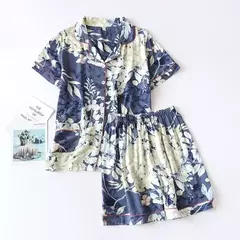 Pijama de manga comprida para senhoras, pijamas, pijamas femininos, 100% viscose, plus size, 3XL, novo para primavera e verão - Wolf Magazine
