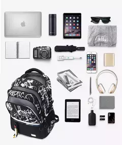 Sacos escolares adolescentes, Mochila de estudantes do ensino médio, Mochila de viagem ao ar livre, Mochila Laptop Estudante Grande, Adolescente Bookbag - loja online